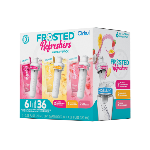 Base: Frosted Refreshers Flavor Cartridge Variety Pack, 6-Pack