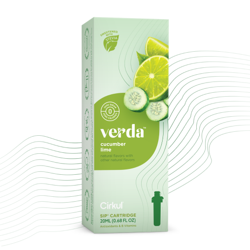 Sip Flavor: Verda Cucumber Lime